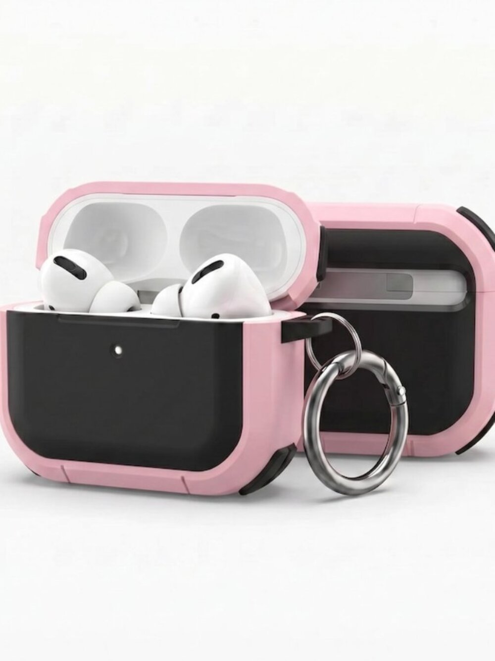 Pink AirPods Pro Heavy Duty Case - Shockproof Armor Cover